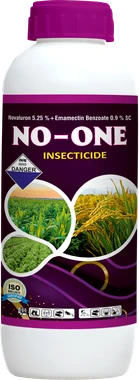 No One Novaluron 5.25% Emamectin Benzoate 0.9 SC Insecticide